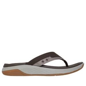 NEW SKECHERS men's silva sandal in brown
